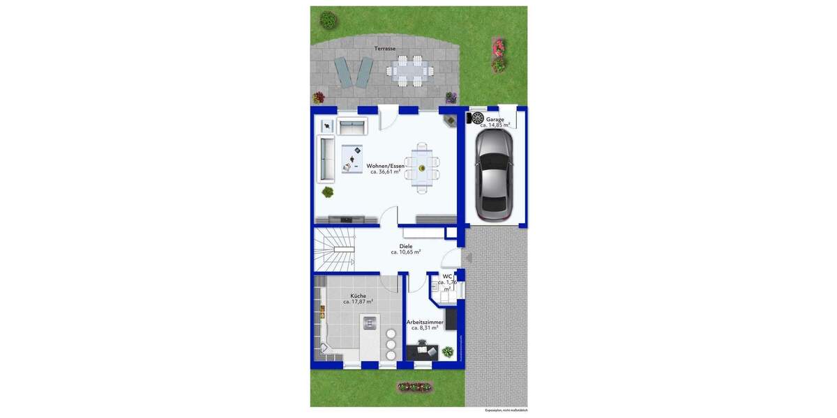 Doppelhaushälfte Oberhausen Schmachtendorf - 5 Zimmer, 136 m&sup2;, 569.000&euro; | Angebot:25686616