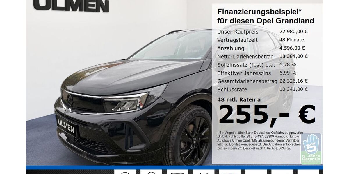 Opel Grandland (X) 26.770 km 22.980 &euro; Düsseldorf 40231