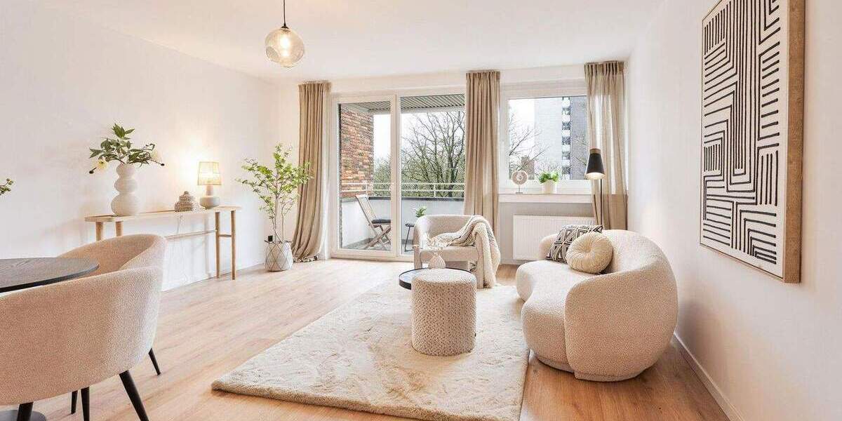 Etagenwohnung Krefeld Bockum - 2 Zimmer, 60 m&sup2;, 199.900&euro; | Angebot:25531259