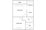 Erdgeschoßwohnung Düsseldorf Stadtbezirk 7 - 2 Zimmer, 58 m&sup2;, 628&euro; | Angebot:26141845