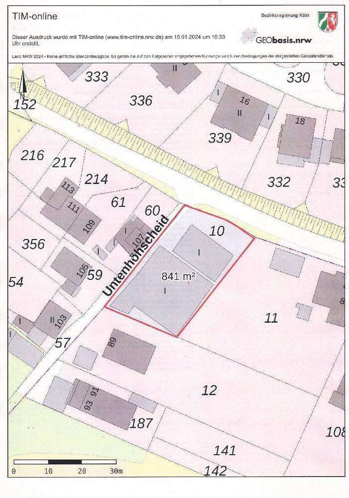 Grundstück zu verkaufen in Solingen 339.000 € 841 m²