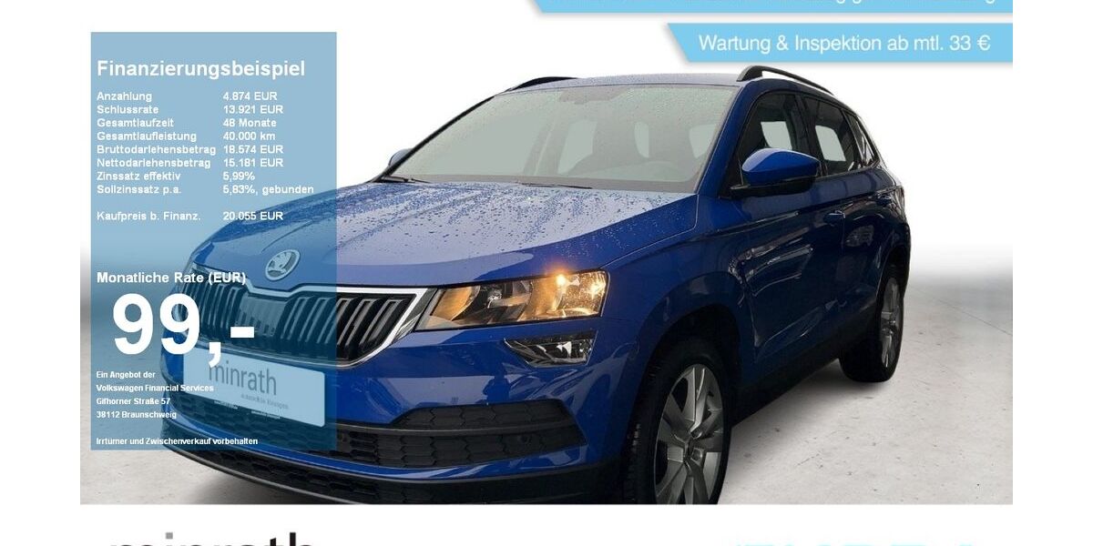 Skoda Karoq 60.402 km 20.045 &euro; Moers 47441