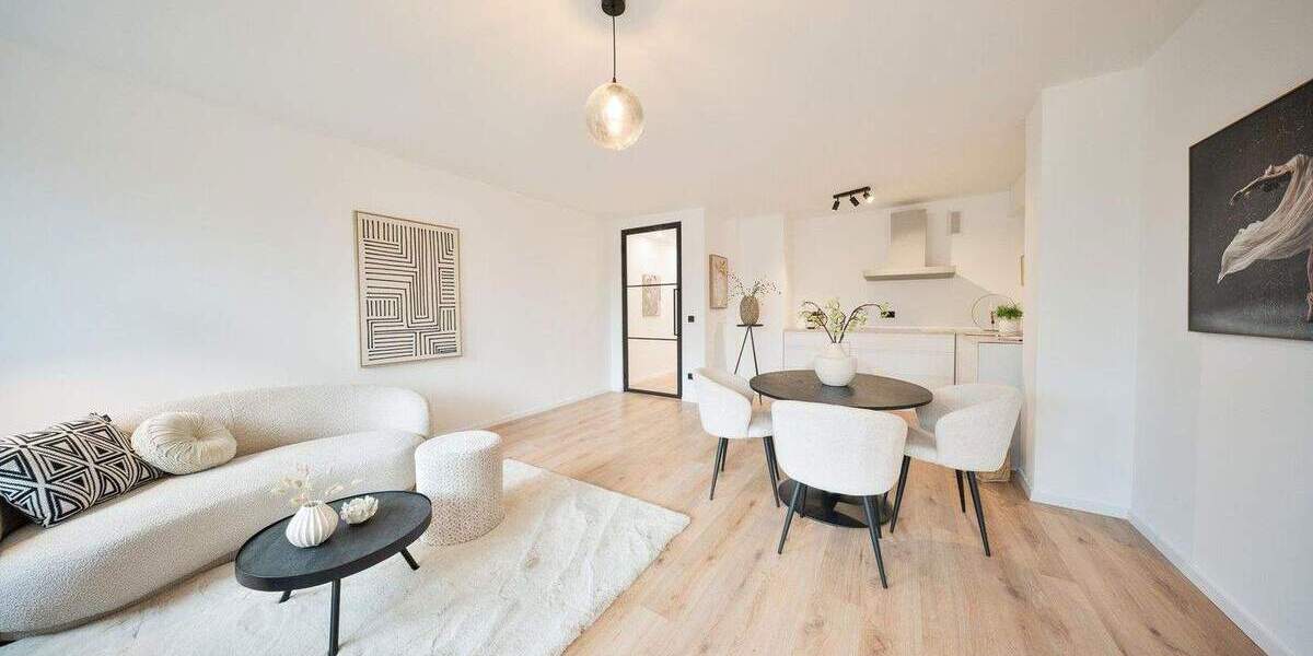 Etagenwohnung Krefeld Bockum - 2 Zimmer, 60 m&sup2;, 199.900&euro; | Angebot:25717521