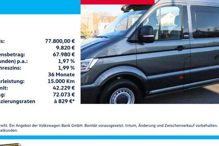VW Crafter 5.250 km 77.500 &euro; Krefeld 47803