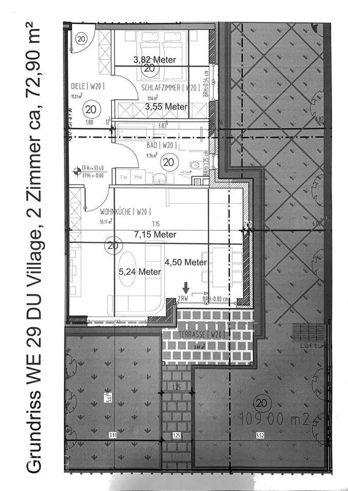 2-Zimmer-Wohnung in Duisburg-Süd mit 109 qm Privatgarten – befristet auf 4 Jahre zimmer