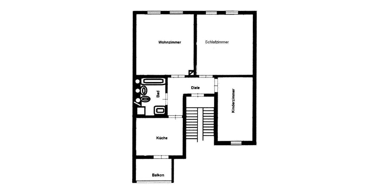 Etagenwohnung Hattingen - 3 Zimmer, 74 m&sup2;, 595&euro; | Angebot:26153562