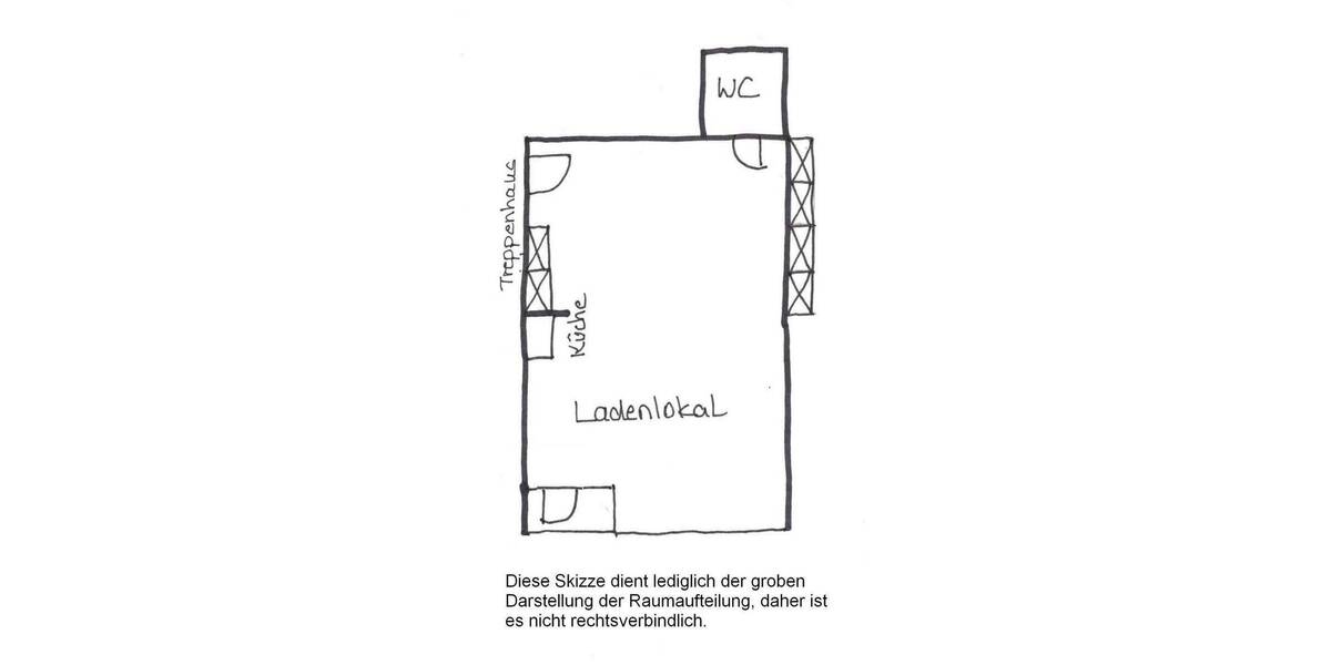 Gewerbeobjekt Düsseldorf Derendorf - 1 Zimmer, 60 m&sup2;, 980&euro; | Angebot:26886915