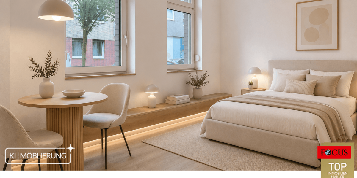 Etagenwohnung Düsseldorf Stadtbezirk 3 - 1 Zimmer, 29 m&sup2;, 139.000&euro; | Angebot:27145304