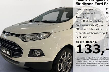 Ford EcoSport 87.290 km 11.980 € Düsseldorf 40231