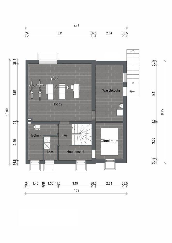 KR-BOCKUM! Einfamilienhaus MIT VIELSEITIGEM RAUMKONZEPT, GROSSEM GARTEN, GARAGE U. STELLPLÄTZEN!