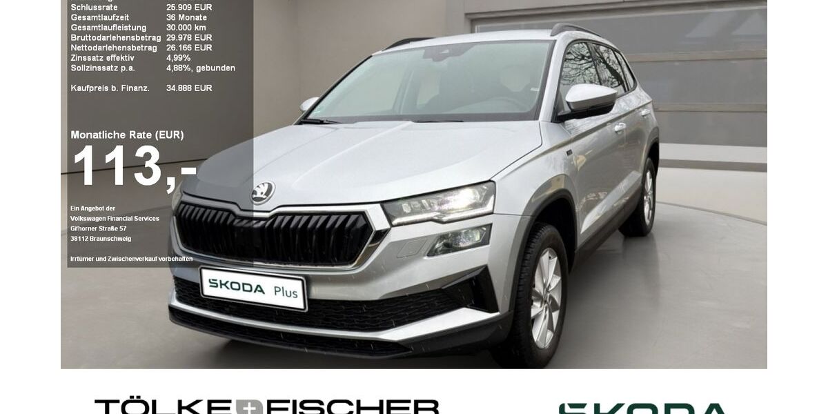 Skoda Karoq 7.500 km 34.888 &euro; Krefeld 47809