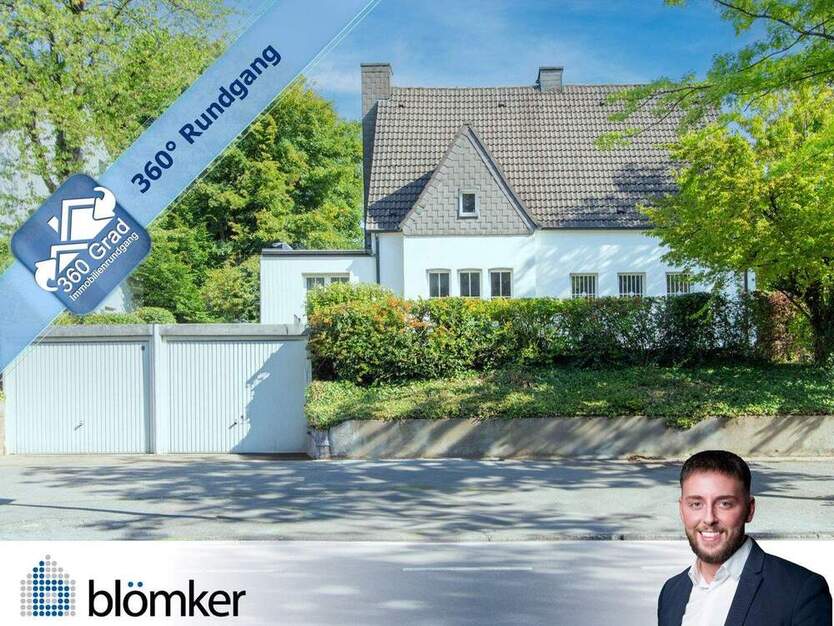 Blömker! Freistehendes Einfamilienhaus mit traumhaften Garten und zwei Garagen am Wittringer Wald! 4 zimmer