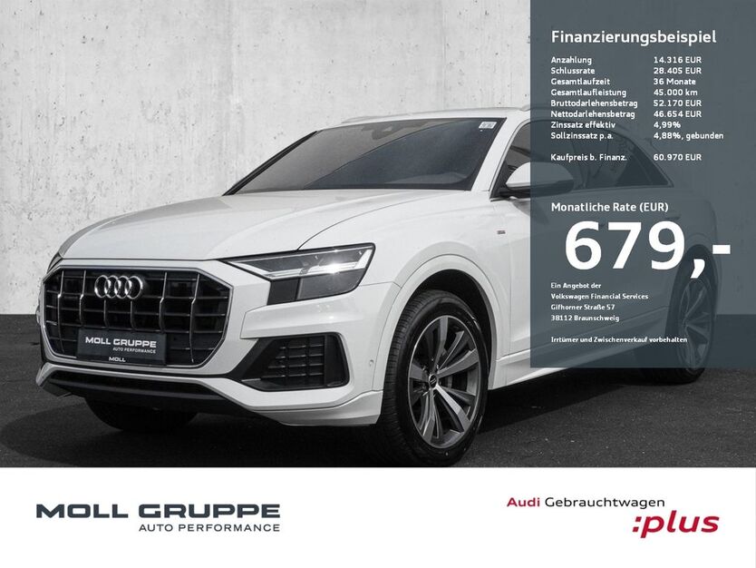 Audi Q8 68.316 km 58.840 € Düsseldorf 40474