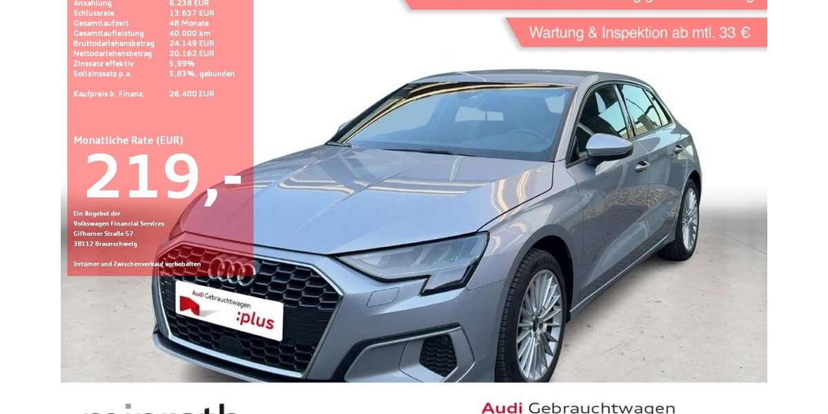 Audi A3 12.840 km 26.150 &euro; Moers-Hülsdonk 47441