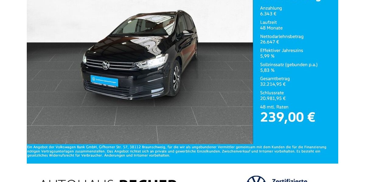 VW Touran 30.035 km 31.990 &euro; Wesel 46485