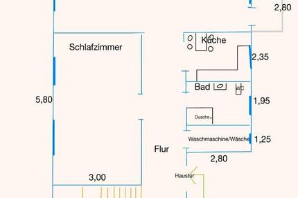 Wohnung Neuss Furth-Mitte - 2 Zimmer, 75 m&sup2;, 1.250&euro; | Angebot:25633265
