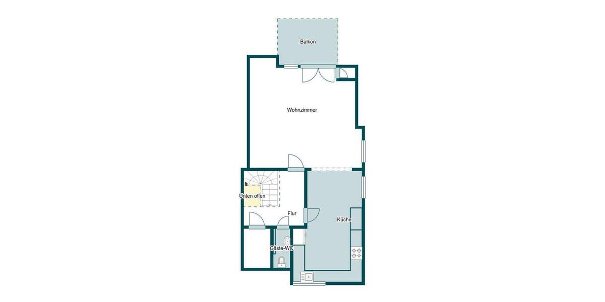 Einfamilienhaus Duisburg Bergheim - 2 Zimmer, 199.000&euro; | Angebot:25279645