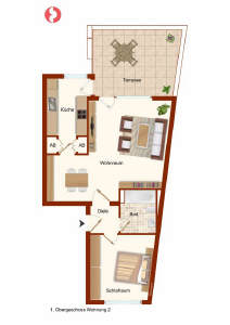 Windberg! 2 Raum ETW Dachterrasse TG-Platz 2 zimmer