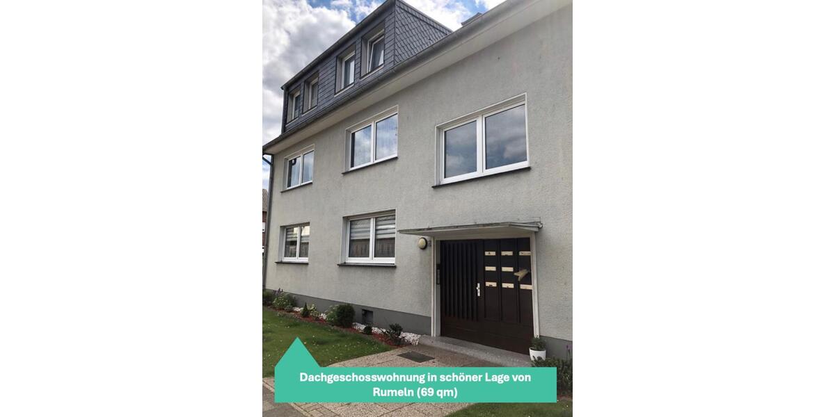 Dachgeschoßwohnung Duisburg Rheinhausen - 2 Zimmer, 69 m&sup2;, 550&euro; | Angebot:24866118