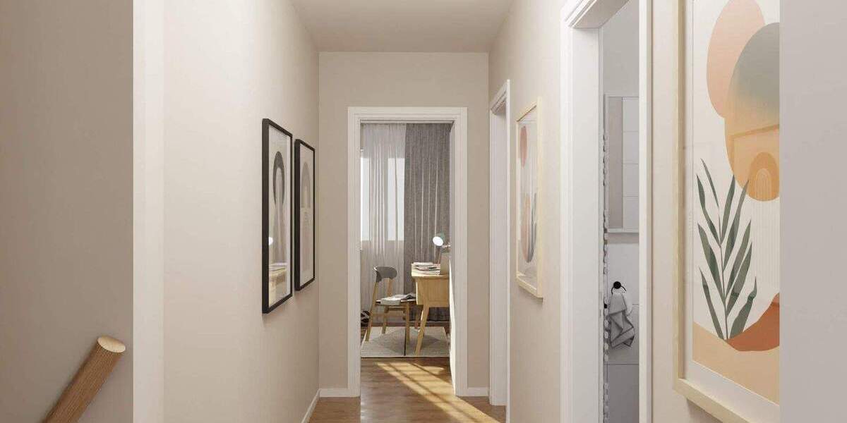 Doppelhaushälfte am Feldrand mit freiem Blick, Südterrasse und großem Keller 4 zimmer