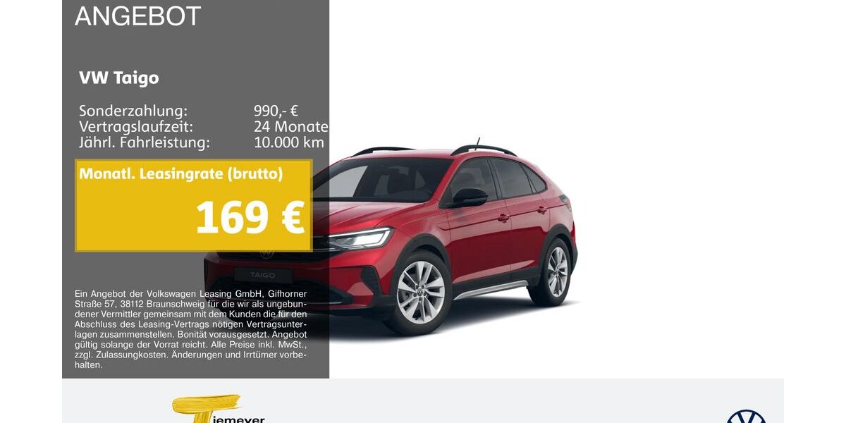 VW Taigo 25.523 km 21.870 &euro; Oberhausen 46047