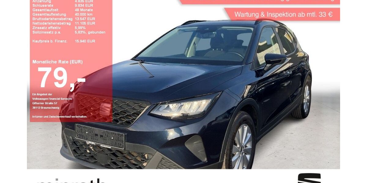 Seat Arona 59.545 km 14.440 &euro; Moers-Hülsdonk 47441