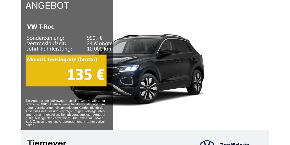 VW T-Roc 19.176 km 22.210 &euro; Duisburg 47059