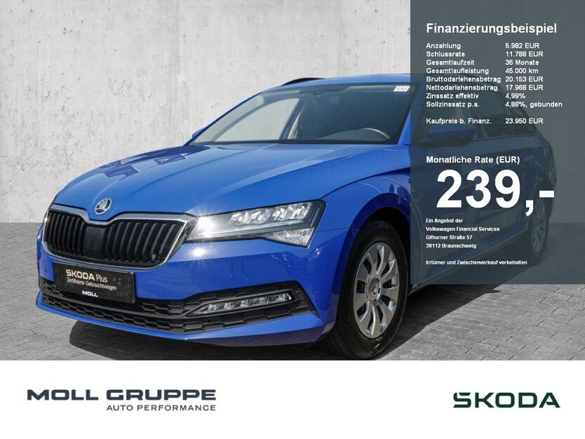 Skoda Superb 67.299 km 23.460 € Düsseldorf 40474