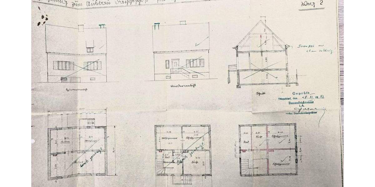 Mehrfamilienhaus, Wohnhaus Düsseldorf Oberbilk - 5 Zimmer, 123 m&sup2;, 590.000&euro; | Angebot:24748904