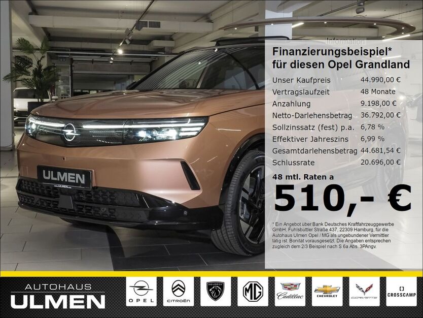 Opel Grandland (X) 8.000 km 44.990 € Düsseldorf 40231
