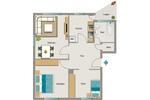 Erdgeschoßwohnung Duisburg Beeck - 3.5 Zimmer, 58 m&sup2;, 412&euro; | Angebot:26227990