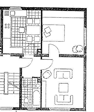 Etagenwohnung Duisburg Angerhausen - 2.5 Zimmer, 54 m&sup2;, 105.000&euro; | Angebot:27417872