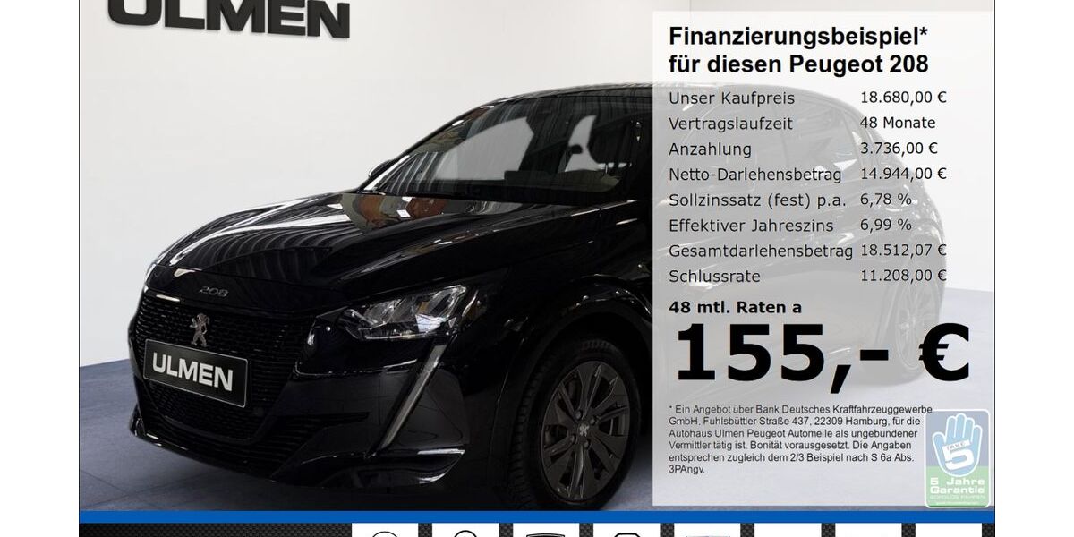 Peugeot 208 31.292 km 18.680 &euro; Düsseldorf 40233