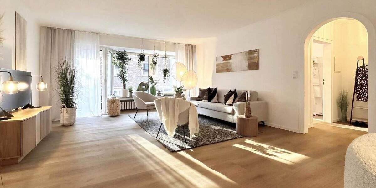 Etagenwohnung Duisburg Alt-Homberg - 3 Zimmer, 90 m&sup2;, 185.000&euro; | Angebot:24595853