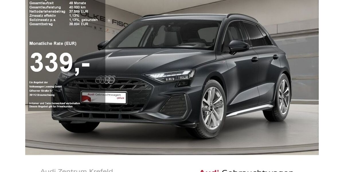 Audi A3 6.502 km 37.589 &euro; Krefeld 47805