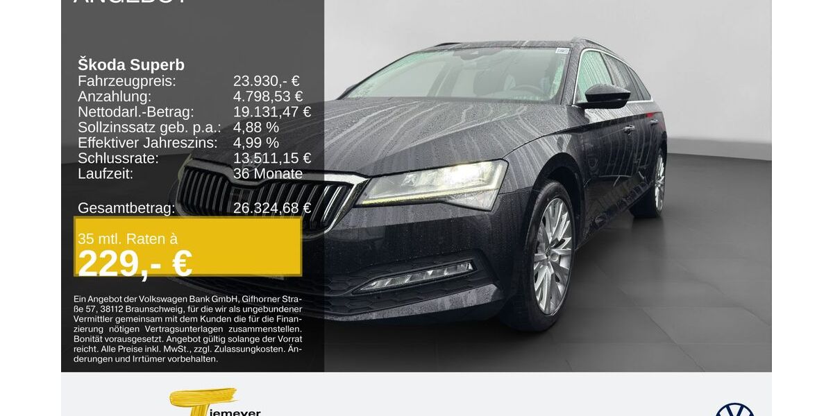 Skoda Superb 80.882 km 23.930 &euro; Oberhausen 46047