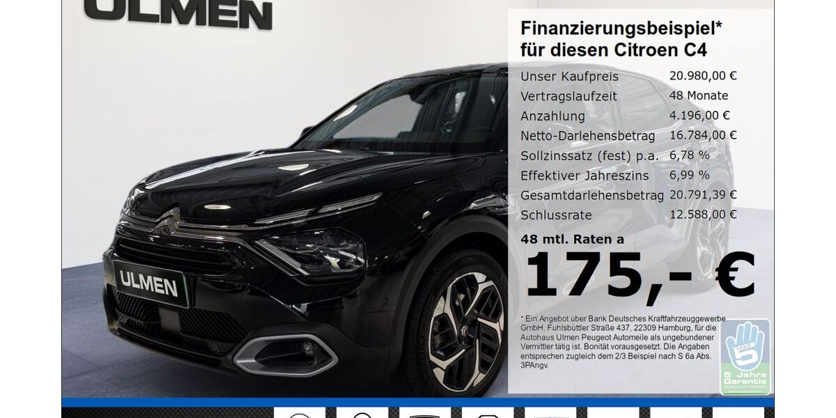 Citroen C4 7.599 km 19.950 &euro; Düsseldorf 40233