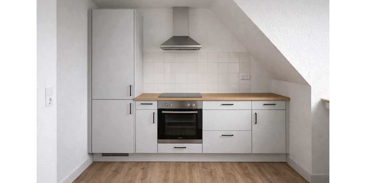 Dachgeschoßwohnung Duisburg Hamborn - 2.5 Zimmer, 56 m&sup2;, 600&euro; | Angebot:24695954