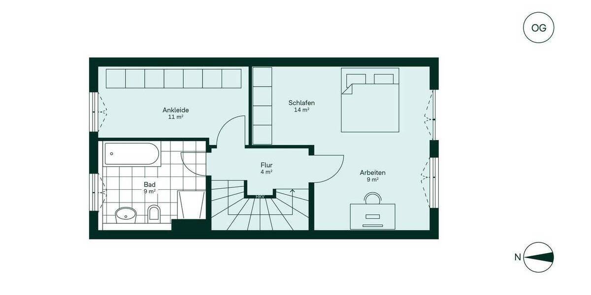 Reihenmittelhaus Heiligenhaus Mitte - 4 Zimmer, 142 m&sup2;, 589.900&euro; | Angebot:24031361
