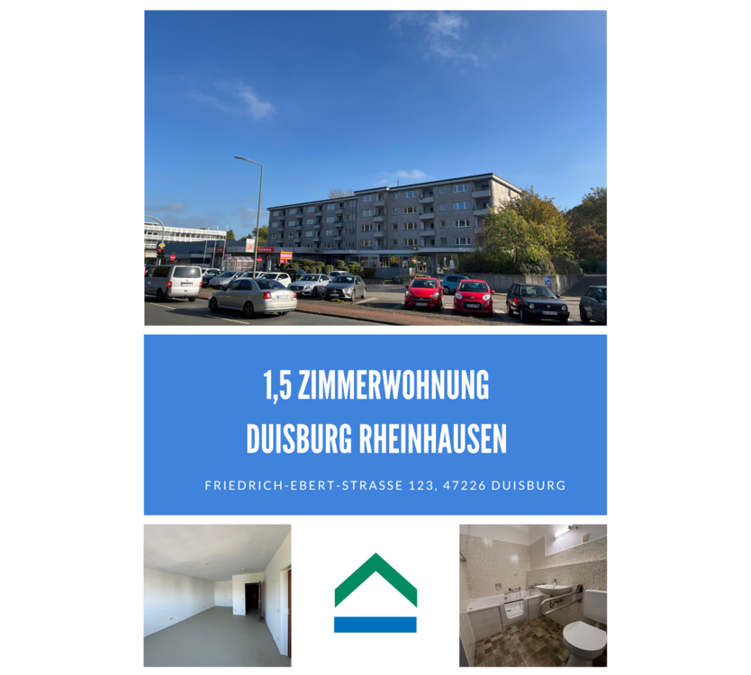 Wohnung zum Mieten in Duisburg 246,57 € 46.61 m²