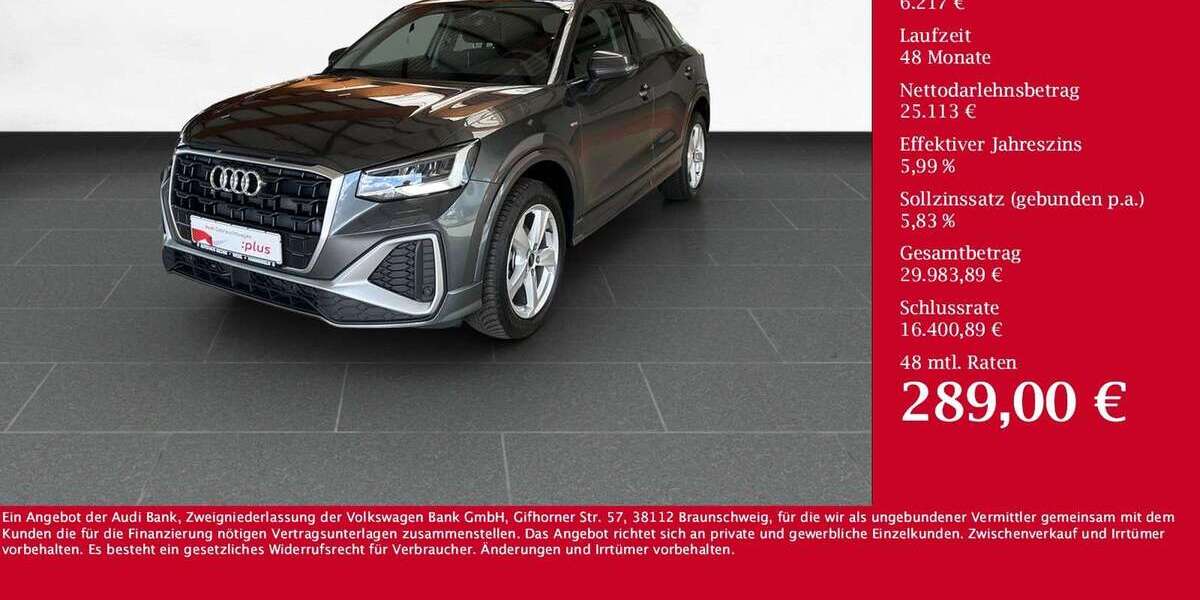 Audi Q2 10.031 km 31.330 &euro; Wesel 46485