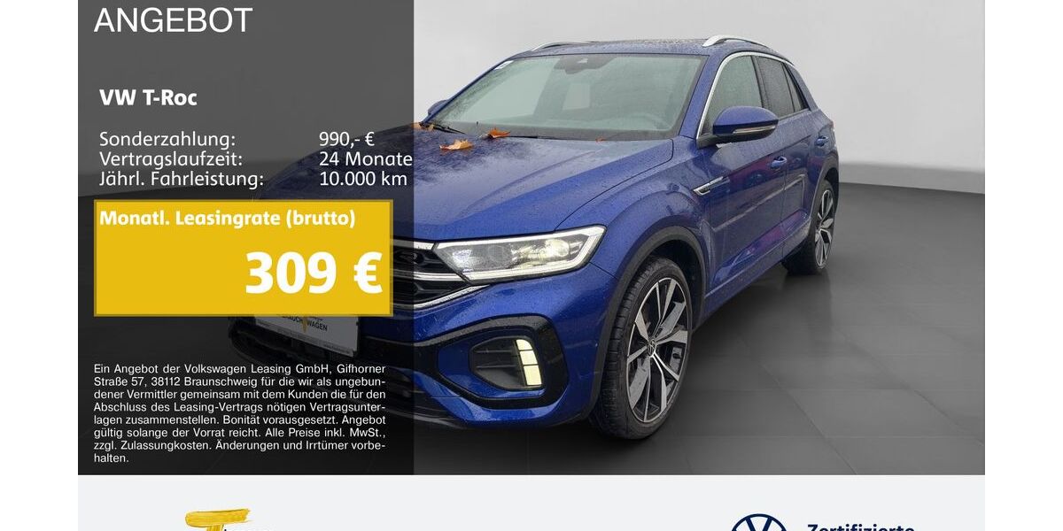 VW T-Roc 7.445 km 32.670 &euro; Duisburg 47059
