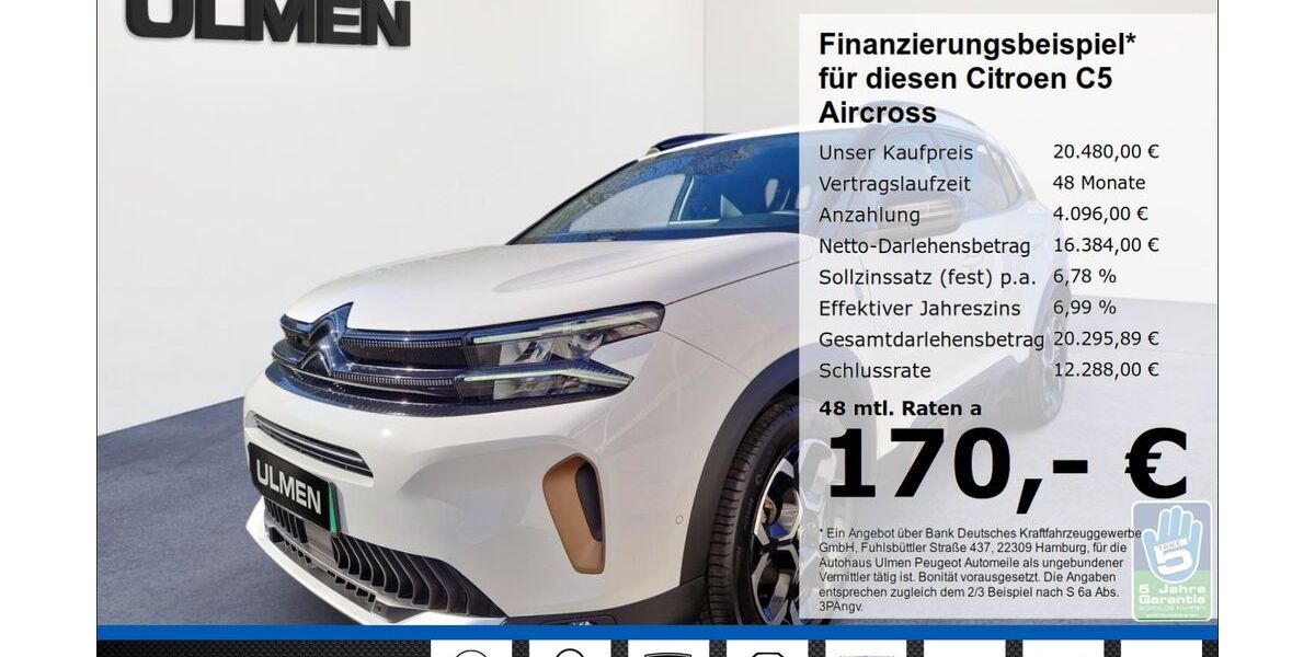 Citroen C5 Aircross 23.310 km 20.480 &euro; Düsseldorf 40233