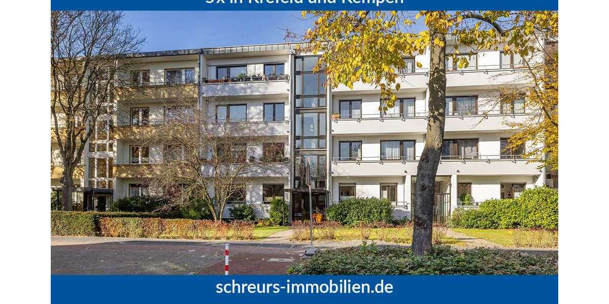 Etagenwohnung Krefeld Cracau - 4 Zimmer, 97 m&sup2;, 235.000&euro; | Angebot:23650447