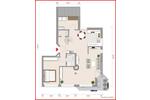 Maisonette Wohnung mit Kamin