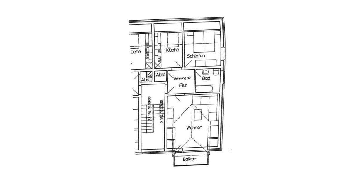 Erdgeschoßwohnung Schermbeck - 2.5 Zimmer, 62 m&sup2;, 770&euro; | Angebot:25284313