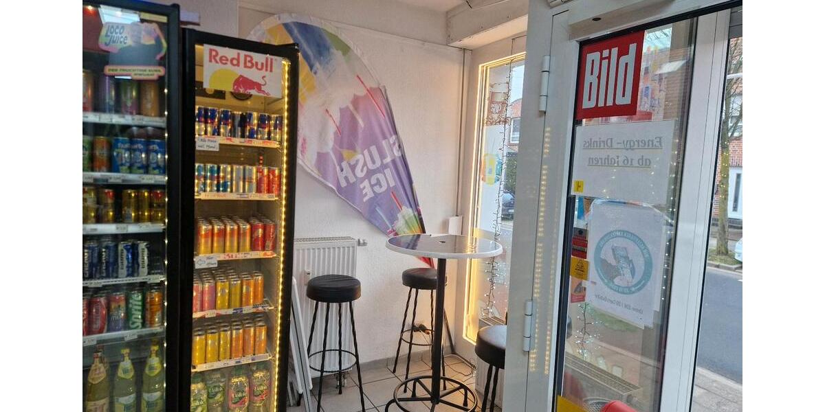 Kiosk Trinkhalle mit DHL Paketshop zu übergeben zimmer