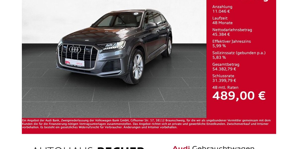 Audi Q7 27.490 km 56.430 &euro; Wesel 46485