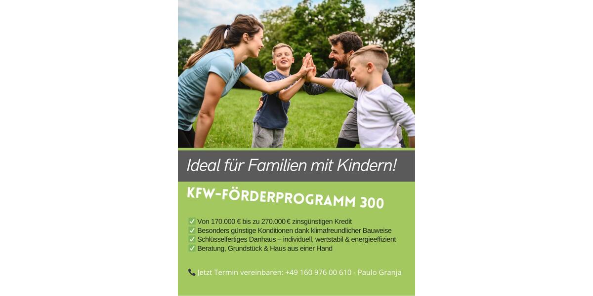 Neubauprojekt mit Charme – Ihr KfW 40 mit QNG Einfamilienhaus 5 zimmer