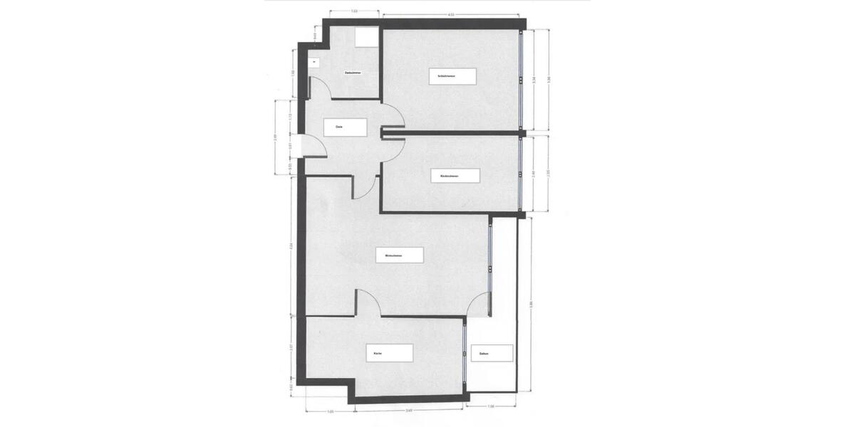 Etagenwohnung Krefeld Benrad - 3 Zimmer, 73 m&sup2;, 129.500&euro; | Angebot:26875523